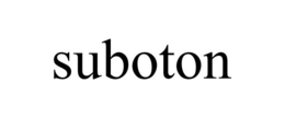 SUBOTON trademark