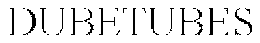 DUBETUBES trademark