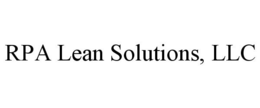 RPA LEAN SOLUTIONS, LLC trademark