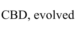 CBD, EVOLVED trademark