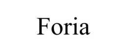 FORIA trademark