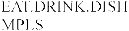 EAT.DRINK.DISH MPLS trademark