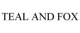 TEAL AND FOX trademark