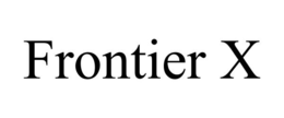 FRONTIER X trademark