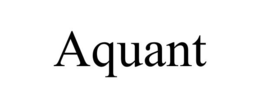 AQUANT trademark