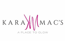 KARA MAC'S KM A PLACE TO GLOW trademark