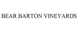 BEAR BARTON VINEYARDS trademark