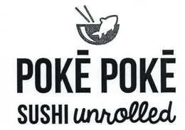 POKE POKE SUSHI UNROLLED trademark