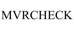 MVRCHECK trademark