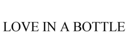 LOVE IN A BOTTLE trademark