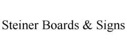 STEINER BOARDS & SIGNS trademark
