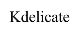 KDELICATE trademark
