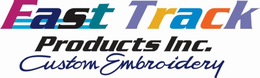 FAST TRACK PRODUCTS INC. CUSTOM EMBROIDERY trademark