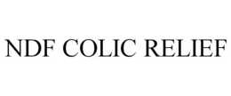 NDF COLIC RELIEF trademark