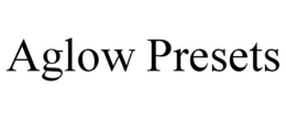 AGLOW PRESETS trademark