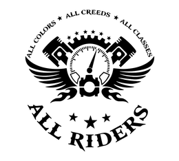 ALL RIDERS ALL COLORS ALL CREEDS ALL CLASSES trademark