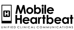 H MOBILE HEARTBEAT UNIFIED CLINICAL COMMUNICATIONS trademark