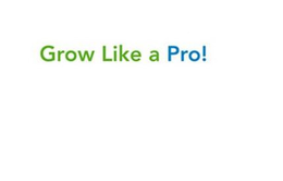 GROW LIKE A PRO! trademark