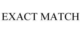EXACT MATCH trademark