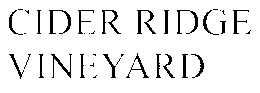 CIDER RIDGE VINEYARD trademark
