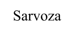 SARVOZA trademark