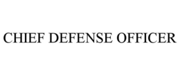 CHIEF DEFENSE OFFICER trademark