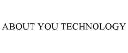 ABOUT YOU TECHNOLOGY trademark