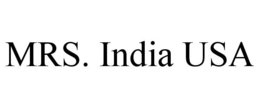 MRS. INDIA USA trademark