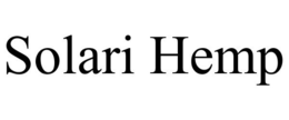 SOLARI HEMP trademark