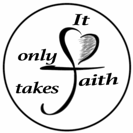 IT ONLY TAKES FAITH trademark
