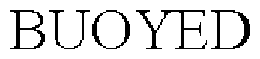 BUOYED trademark