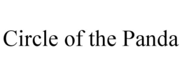 CIRCLE OF THE PANDA trademark