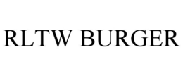 RLTW BURGER trademark