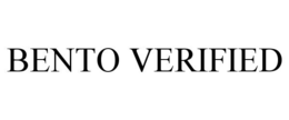 BENTO VERIFIED trademark