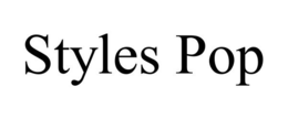 STYLES POP trademark