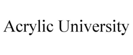 ACRYLIC UNIVERSITY trademark