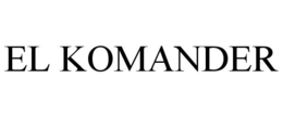 EL KOMANDER trademark