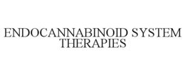ENDOCANNABINOID SYSTEM THERAPIES trademark