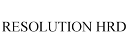 RESOLUTION HRD trademark