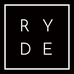RYDE trademark