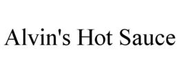 ALVIN'S HOT SAUCE trademark