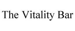 THE VITALITY BAR trademark