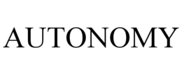 AUTONOMY trademark