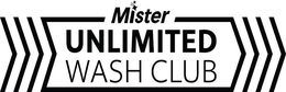 MISTER UNLIMITED WASH CLUB trademark