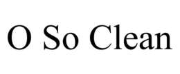 O SO CLEAN trademark