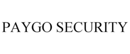 PAYGO SECURITY trademark