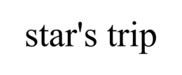 STAR'S TRIP trademark