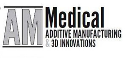 AM MEDICAL ADDITIVE MANUFACTURING & 3D INNOVATIONS trademark