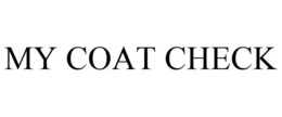 MY COAT CHECK trademark