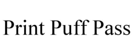 PRINT PUFF PASS trademark